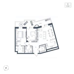 1-к квартира, вторичка, 88м2, 3/8 этаж