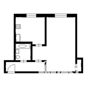 1-к квартира, вторичка, 32м2, 2/5 этаж