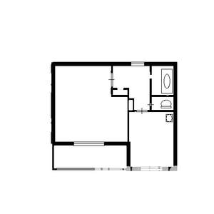 1-к квартира, вторичка, 36м2, 3/5 этаж