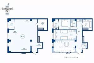 1-к квартира, вторичка, 82м2, 13/23 этаж