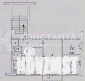 4-к квартира, вторичка, 61м2, 5/5 этаж