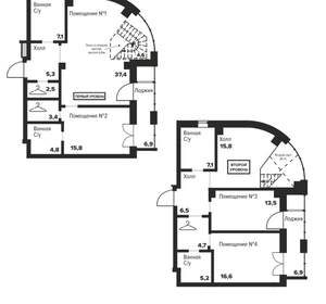 3-к квартира, вторичка, 151м2, 26/29 этаж