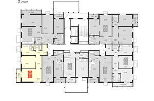 2-к квартира, вторичка, 57м2, 2/15 этаж