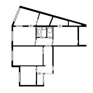 4-к квартира, вторичка, 80м2, 2/10 этаж
