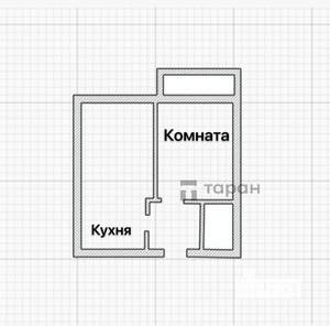 1-к квартира, вторичка, 42м2, 10/18 этаж