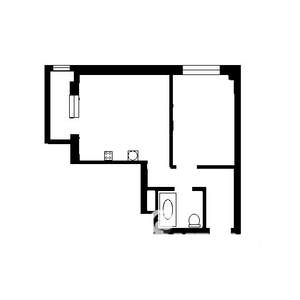 2-к квартира, вторичка, 46м2, 11/24 этаж