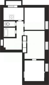 3-к квартира, вторичка, 58м2, 3/5 этаж