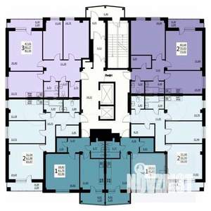 1-к квартира, вторичка, 43м2, 8/16 этаж