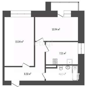 2-к квартира, вторичка, 48м2, 5/10 этаж