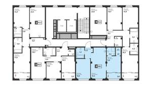 2-к квартира, вторичка, 58м2, 2/17 этаж