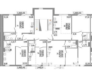 3-к квартира, вторичка, 65м2, 7/10 этаж