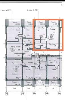 2-к квартира, вторичка, 45м2, 6/6 этаж