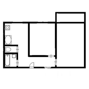 2-к квартира, вторичка, 54м2, 4/9 этаж