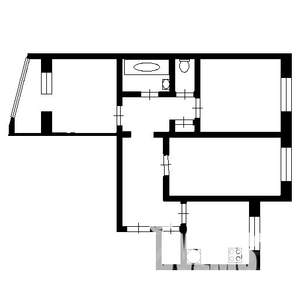 3-к квартира, вторичка, 68м2, 7/9 этаж