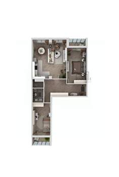 3-к квартира, вторичка, 90м2, 3/9 этаж