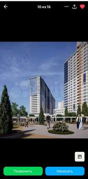 Студия квартира, вторичка, 30м2, 10/25 этаж