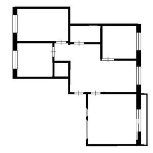 3-к квартира, вторичка, 81м2, 9/10 этаж