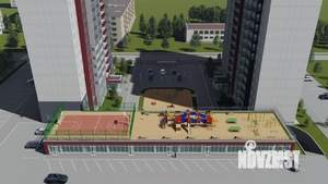 1-к квартира, строящийся дом, 36м2, 16/18 этаж