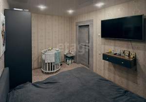 1-к квартира, вторичка, 45м2, 9/10 этаж