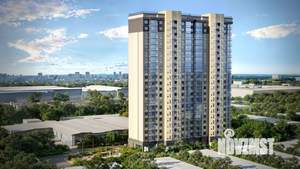 2-к квартира, строящийся дом, 61м2, 5/21 этаж