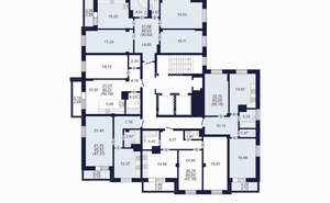 2-к квартира, вторичка, 65м2, 7/14 этаж