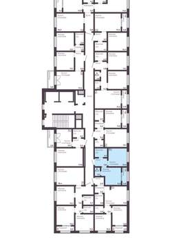 1-к квартира, вторичка, 35м2, 17/17 этаж