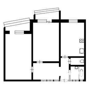 3-к квартира, вторичка, 65м2, 9/9 этаж