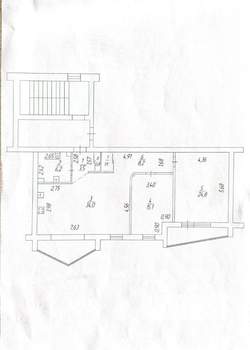 2-к квартира, вторичка, 102м2, 3/5 этаж
