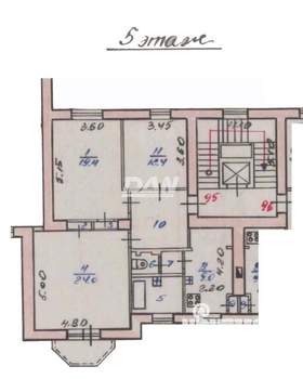 3-к квартира, вторичка, 82м2, 5/7 этаж
