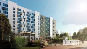 2-к квартира, строящийся дом, 41м2, 10/10 этаж