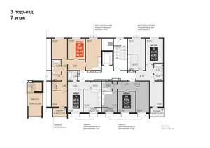 3-к квартира, вторичка, 86м2, 7/10 этаж