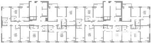 2-к квартира, строящийся дом, 70м2, 17/17 этаж