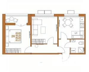 2-к квартира, строящийся дом, 46м2, 2/15 этаж