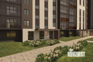 1-к квартира, строящийся дом, 27м2, 2/9 этаж