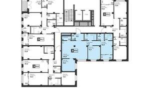 3-к квартира, вторичка, 88м2, 9/17 этаж