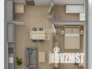 1-к квартира, вторичка, 36м2, 3/10 этаж