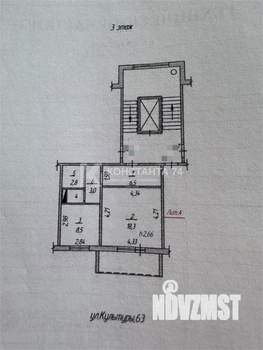 1-к квартира, вторичка, 40м2, 3/10 этаж