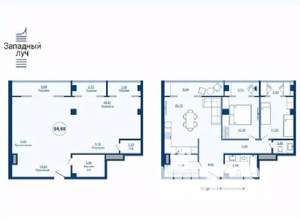 1-к квартира, вторичка, 85м2, 6/23 этаж