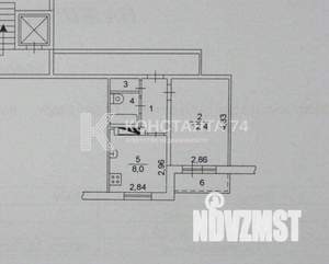 1-к квартира, вторичка, 28м2, 3/10 этаж