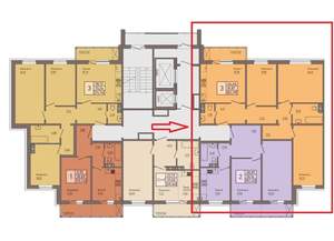3-к квартира, вторичка, 84м2, 7/18 этаж