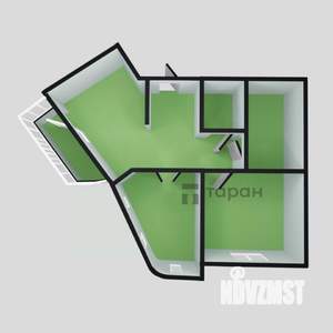 2-к квартира, вторичка, 78м2, 3/17 этаж