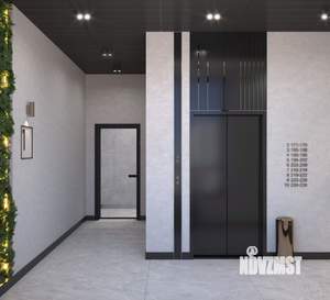 1-к квартира, строящийся дом, 55м2, 2/18 этаж