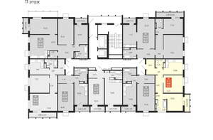 2-к квартира, вторичка, 58м2, 11/15 этаж