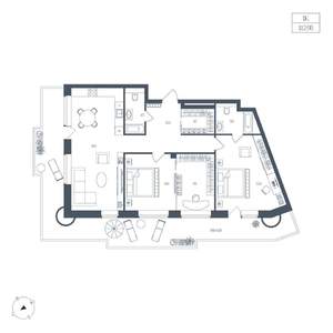 1-к квартира, вторичка, 113м2, 4/7 этаж
