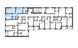2-к квартира, вторичка, 62м2, 4/17 этаж