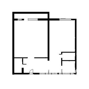 1-к квартира, вторичка, 41м2, 10/10 этаж