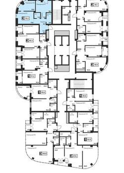 2-к квартира, вторичка, 70м2, 7/29 этаж