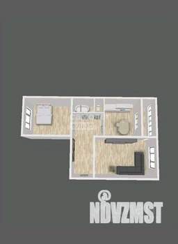 2-к квартира, вторичка, 48м2, 4/5 этаж