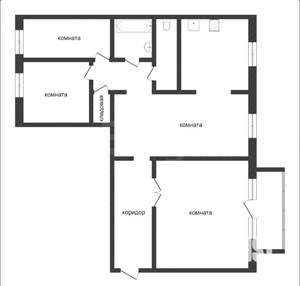 4-к квартира, вторичка, 89м2, 7/10 этаж