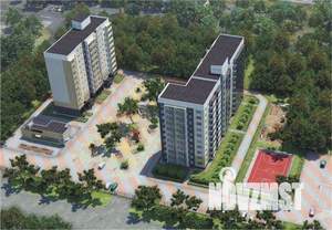 1-к квартира, строящийся дом, 36м2, 1/10 этаж
